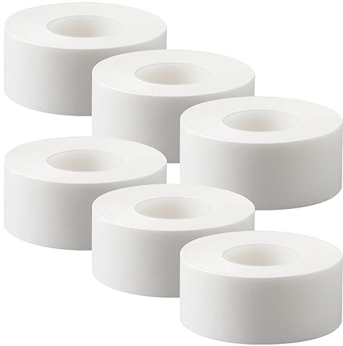 SOIMISS Protettore Adesivo per Colletto Camicia e Cappello Non Tessuto Bianco, Assorbente Traspirante Autoadesivo Tagliabile, 6 Pezzi per Uso Quotidiano Invisibile