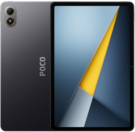 XIAOMI POCO Pad M1 Tablet,8GB+256GB,Snapdragon 7s Gen,12.1 2.5K Crystal-Clear Display,Battery12000mAh,Nero(con caricatore incluso)