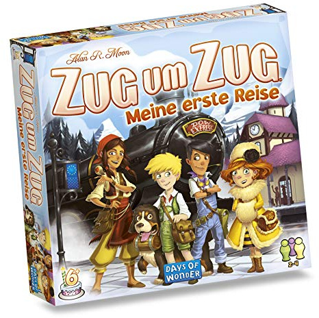 Asmodee, Zug um Zug – Meine erste Reise, Kinderspiel, Deutsch
