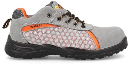 Zapato seguridad PAREDES, Rubidio gris, SRC, S3