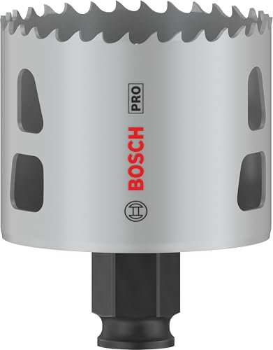 Bosch 1x PRO Multi Material Power Change Plus Hole Saw (for Softwood, Drywall, Ø 60 mm, Professional Accessory Rotary Drill/Drivers)