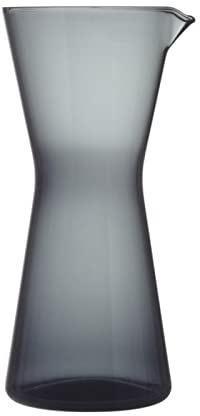 Iittala 1057033 Kartio Carafe 95cl Dark Grey Glass