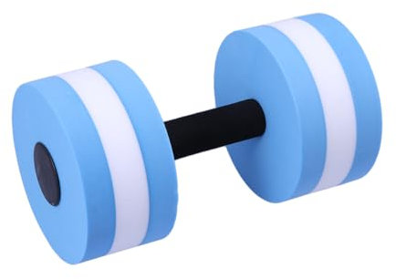 FAVOMOTO Dumbbell Exercise Resistance Aerobics - Water Dumbbell Aqua Weight Aquatic Exercise Dumbell EVA Water Barbell Hand Bar for Water Resistance Aerobics