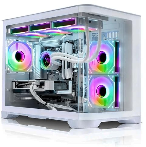 ADMI Gaming PC • AMD Ryzen 7 9700X 5.5Ghz • AMD Radeon RX 9070 XT 16GB • 16GB DDR5 RAM • 1TB MVMe SSD • X= ARC RGB White Gaming PC Case • 850W PSU • VR Ready • WIFI • Windows 11