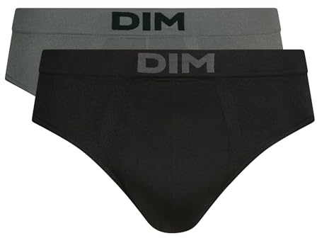 DIM Homme - sans Couture Micro x2 | Slip Microfibre Stretch | Ultra Léger | Finition Invisible | Maintien Quotidien Confortable