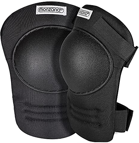 Genouillères de protection rembourrage coque en PVC réglable paire de protège-genoux travaux jardin maison bricolage