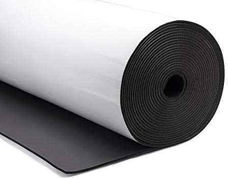 Dämmmatte selbstklebend Kautschuk Isoliermatte 13mm Dämmdicke Dämmung Isolierung 1m² - 11m² - Markenqualität Insul-Roll XT (Dämmplatte selbstklebend 13mm - 4m²)