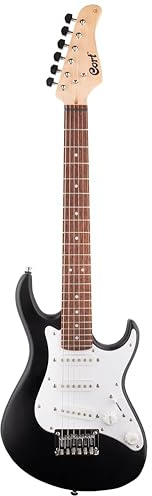 CORT E-Gitarre G100 Junior Open Pore Black 3/4 Modell