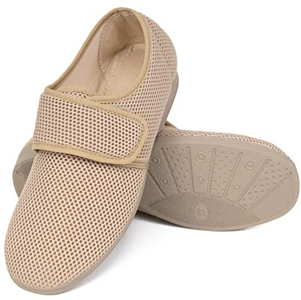 Cozseries Zapatillas de Casa Hombre Verano Primavera, Zapatos Cómodas Rejilla Cuña Punta Cerrada Multicolor, Suela Caucho Talla 39-46 Fabricado en España