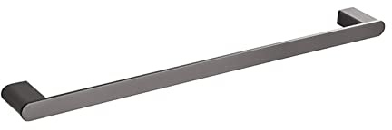 Towel Rail for Bathroom, Bath Single Towel Bar Rail,40cm 50cm 60cm Towel Hanger Wall Mounted Towel Hanger Stainless Steel Towel Rod,Black(SZ:40cm) (Color : Multi Colored, Size : 40cm)