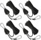 Libershine 4 STK Ratchet Hanger Seil mit 573lb Duty Heavy Rope Seil Ratsche Einstellbare mit 4M, 1/8 Zoll Verstellbarer Seilaufhänger Ratschenseil für Pflanzen, Ventilatoren, Lampen & Camping