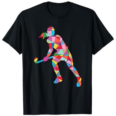 Hockey Spielerin Hockeyspieler Mädchen Feldhockey T-Shirt