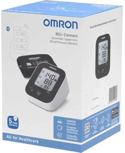 OMRON M2+ Connect - Monitor automático de presión arterial para brazo superior