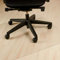 relaxdays Protector Suelo, Alfombra Silla Oficina, Tapete Antideslizante para Parquet, PVC, 120 x 120 cm, Transparente