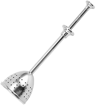 AllEco® Edelstahl Teefilter Teesieb für losen Tee - Teezange, Teekugel, Teebeutel, Anti-Stress-Geschenk, nachhaltig und wiederverwendbar - Für Tee-Liebhaber, Perfekt für Tasse und Teekanne