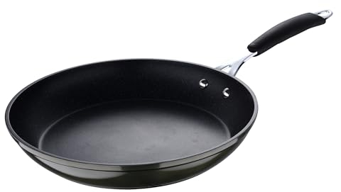 Bergner Frying Pan with Lid 28 cm x 5 cm – Made of Forged Aluminium – Non-Stick Coating – Suitable for All Hobs Including Induction – Free of Pfoa
