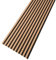 MEBANO. Akustikpaneele Holz 240 x 53 cm, Farbe: Eiche Sonoma Wandpaneele, Holzpaneele Wand, Moderne Lamellenwand auf Filz, MDF Wandverkleidung