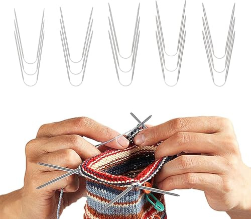 Crazy Trio Stricknadeln Stricknadel Set, Rundstricknadeln für Socken, Knitting Needles