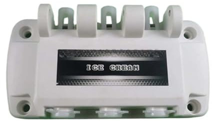 Ensemble complet de pièces de rechange for tête de bloc de panneau avant blanc, compatible avec les machines à crème glacée molle YKF, compatible avec les accessoires de machine à crème glacée Vevor a