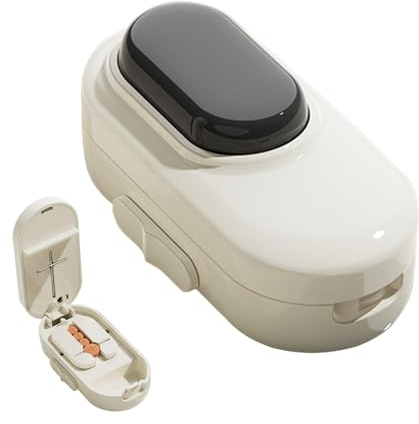 Séparateur De Comprimés | Diviseur De Comprimés Précis Portable 1/4,Petit Coupe-Médicament,Pour Hommes Adultes Personnes Âgées Pour Usage Scolaire Et Voyage Coupe De Médicament