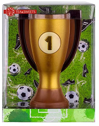 Fußballpokal aus Schokolade 150g