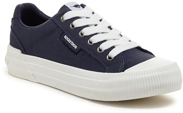 Rocket Dog Womens Cheery Plimsolls Trainers Orange