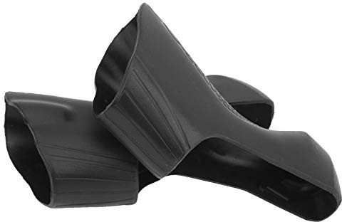 Capucha 6800 St 4700 silicona 1 par de mangos de palanca de freno para bicicletas capucha protectora para bicicletas de carretera st‑ 4700 5800 6800 (negro)