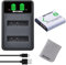 Batmax NP-BG1 NP-FG1 Battery and USB Dual Battery Charger for Sony Cyber-Shot DSC-N1 DSC-N2 DSC-T100 DSC-W80 DSC-W90 DSC-HX5 DSC-H55 DSC-HX7 DSC-HX9 DSC-HX10 DSC-W110 DSC-W115 DSC-W120 DSC-W200 W215