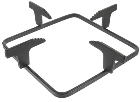 Ciieeo Soporte de Hierro Fundido para Estufa de Gas - Rejilla Reductora Universal Antideslizante para Wok y Cafetera | Adaptador Estable de Cocina Resistente al Calor