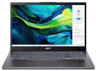 Acer Aspire 15 A15-61M・(NX.J9DEG.007)・AMD Ryzen 5 8640HS / 3.5 GHz・Win 11 Home・Radeon 760M・16 GB RAM・512 GB SSD NVMe・39.6 cm (15.6)