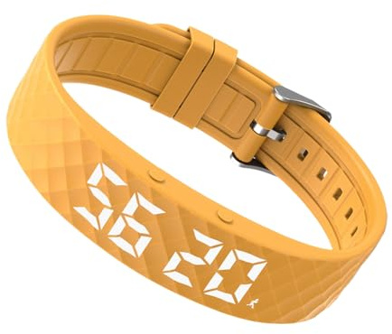 Protoence Bracelet Alarme | Montre À Minuterie Silencieuse - Alarme De Poignet À Vibration Réglable | pour Femmes Et Hommes Et Et Seniors Et Personnes Âgées Et Adultes Et Filles