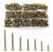 335 Pezzi Kit Assortimento Viti Autofilettanti, Viti per Legno Testa Svasata Croce, Viti Cartongesso per Cerniere Delle Porte, Riparazioni, Progetti Dai-da-te