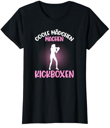 Kickboxen Damen Kampfsport Training Mädchen Kickboxen T-Shirt