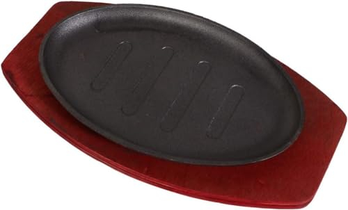 HPTHLY grill plate nonstick frying pan round baking pan steak grill raclette fondue gas grill portable chef grill pan Frying Plate With Tray Teppanyaki Cooking Pan chic steak frying pan