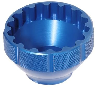 Wjelet BBT-69.2 Bottom Bracket Removal Tool 16 Notch 44mm Bottom Bracket Tool 3/8 Compatibility Centerlock Tool