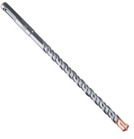 SUQIN SDS Plus Bohrer Professionell Hammerbohrer 10mm*200mm mit 4 Hartmetall Schneiden，Steinbohrer ，Betonbohrer, Ideal zum Bohren in Stein, Beton, Naturstein, Ziegelmauer