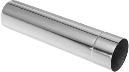 BESPORTBLE Tuyau Dextension De Cheminée en Acier Inoxydable pour Camping Barbecue Gril Évacuation De Poêle 1 Pièce