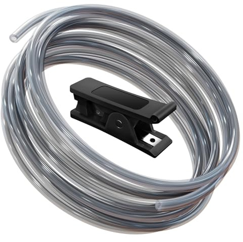 HANGLIFE PTFE-rör 2,5 mm ID × 4 mm OD, 5 m med rörskärare | Kompatibel med Bambu Lab A1 Mini/A1/P1P/P1S/X1C/AMS/P1/X1-serien & Creality K1/K1 Max/Ender 3 V3 3D-skrivare - 1,75 mm filament