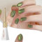 Green Cat Eye Gel Polish, Crystal Cat Nail Polish, magnetischer Nagellack, Pure Green Moon Cat Nagellack, Green Aurora Magnetic, Glitzer-Gel, Nail Art Vanish,