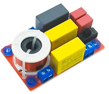 100W Tweeter Bass 2 Way Crossover Board Frequency Divider Speaker Filter Replace for KTV Stage Speaker Accessories Crossover Wiring Kit