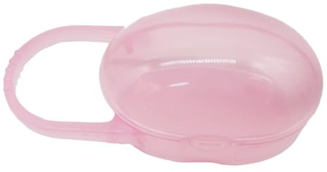 HOOTNEE Estuche Portátil para Guardar Chupetes de Pp, Caja Protectora para 5 Chupetes, Adecuado para Uso en Casa y Viajes Bebés Recién Nacidos Color