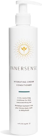 INNERSENSE Organic Beauty - Natural Hydrating Cream Conditioner | Non-Toxic, Cruelty-Free, Clean Haircare (10oz)
