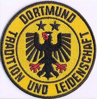 Dortmund Abzeichen - Aufnäher Bügelbild Stickbild Iron on Patch