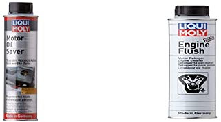 Liqui Moly 1802 Stop Perdite Olio & 2678 Additivo Olio Motore Engine Flush
