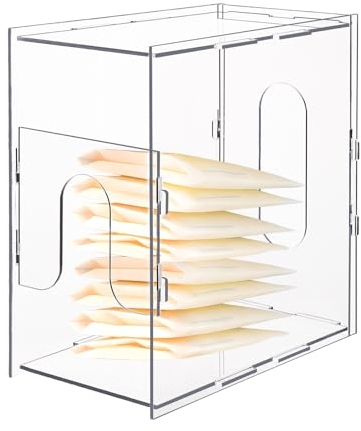Muttermilch Gefrierschrank Organisator, 22,5x21x11,7cm Kühlschrank Organizer für Muttermilch Acryl Wiederverwendbar Muttermilch Beutel Behälter für Kühlschrank für 60 Unzen Milch