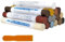 Holz Reparaturset Wachsmalstifte, 16 Farben Hartwachs Laminat Reparaturset, Holzreparatur Set mit Schaber, Holz Hartwachs Reparaturset für Auffüllen und Reparieren von Kratzern (braun)