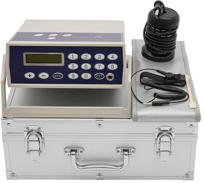 Loobiiny Pedana bagno piedi vasca 40 – 50 °C macchina da bagno con cinghia da polso e pannello di controllo multifunzione 50 W massaggiatore per piedi elettrico agli ioni di piede, facile utilizzo
