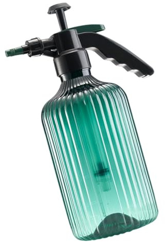 YARNOW Annaffiatoio da Esterno 2l a Pressione Spruzzatore per Fiori, Flacone Spray Ergonomico in Plastica Resistente, Adatto per Giardinaggio e Irrigazione Domestica, Colore Verde