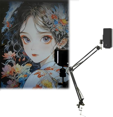 Projecteur de dessin pour croquis et peinture, album photo mobile, mise au point manuelle, réglage horizontal et vertical de l'écran