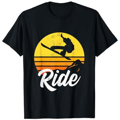 Snowboard Ride Snowboarder Cadeau Snowboarding T-Shirt